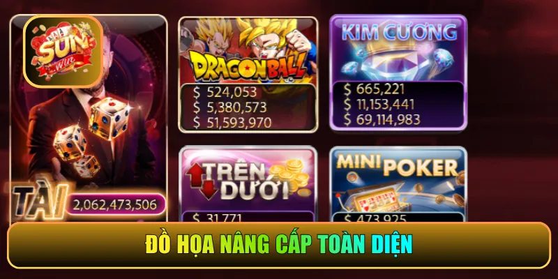 Đồ họa nâng cấp toàn diện
