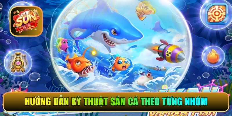 Hướng dẫn kỹ thuật săn cá theo từng nhóm