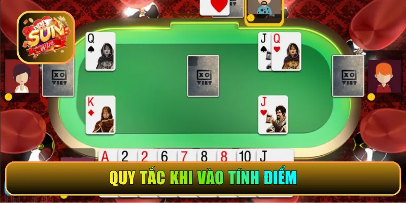 Quy tắc khi vào tính điểm