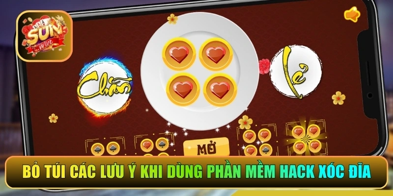 Bỏ túi các lưu ý khi dùng phần mềm hack xóc đĩa