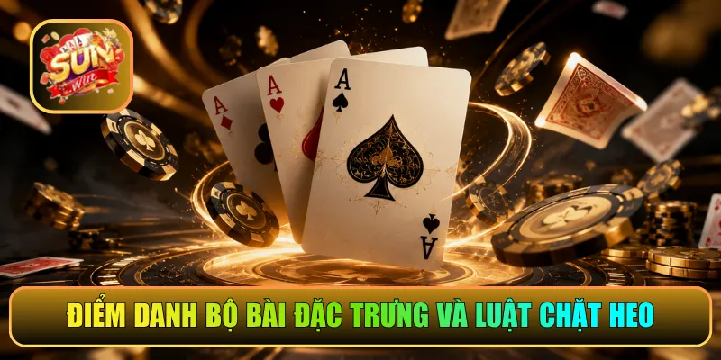 Điểm danh bộ bài đặc trưng và luật chặt Heo