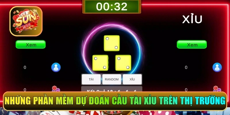 Những phần mềm dự đoán cầu tài xỉu trên thị trường