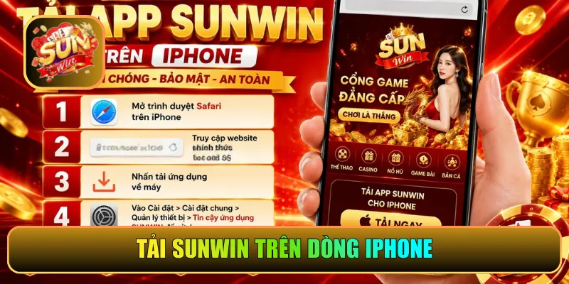 Tải Sunwin trên dòng iphone