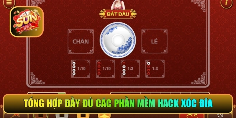 Tổng hợp đầy đủ các phần mềm hack xóc đĩa